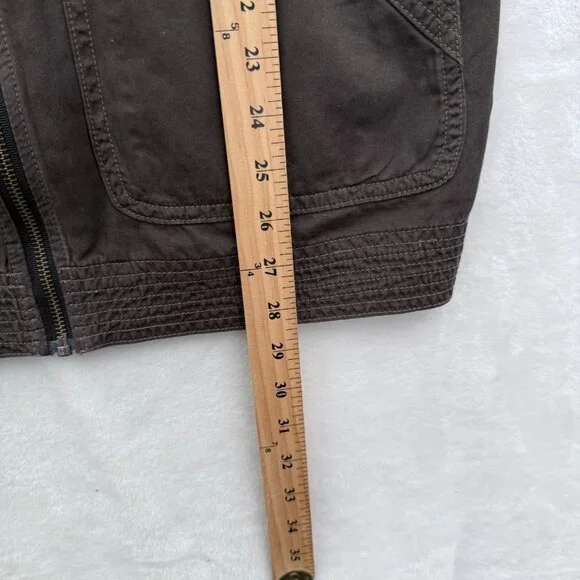Flint And Tinder Flight Jacket Mens XL Green Olive Full Zip Lightweight Casual